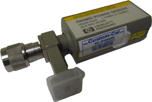 Top-down / front -- Agilent / HP R8486D RF Waveguide Power Sensor - The EMC Shop