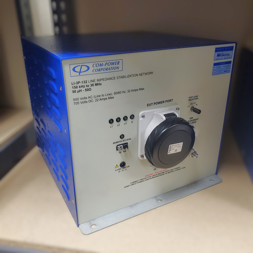 Com-Power LI-3P-2X Series 3-Phase, 50/250 μH Inductive LISN