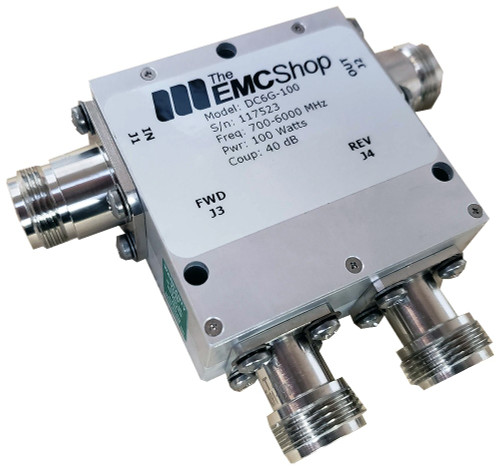 DC6G-100 700 MHz - 6 GHz, 100 Watt Dual Directional Coupler