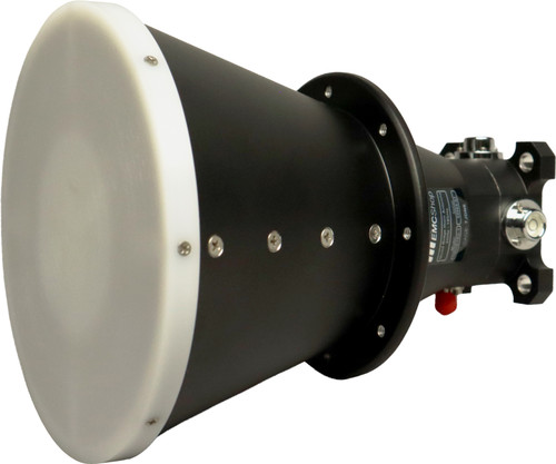 QRHA12G Dual Polarized Quad Ridged Horn Antenna 1-12 GHz