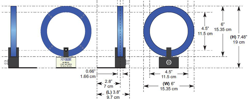 Com-power AL-RE101 Calibration