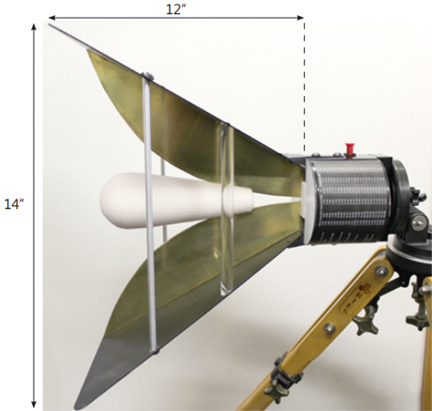 Diamond Engineering Ultra Broadband Calibrated Antennas Dimensions