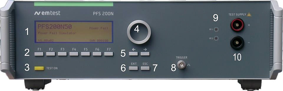 EM Test PFS 200N Power Fail Simulator for Automotive and EV Electronic Components