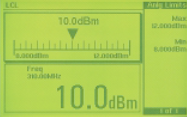 Keysight EPM Series  The Top Half of the Split Display