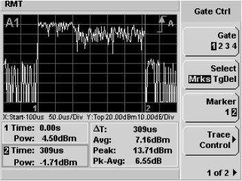 Keysight Figure 8. WiMAX Burst Signal Capture