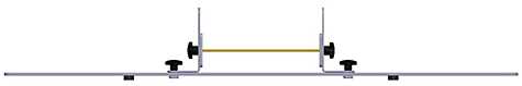 Fig. 2: Through Calibration Standard  - Schwarzbeck CAL CMAD 1614 Calibration Fixture