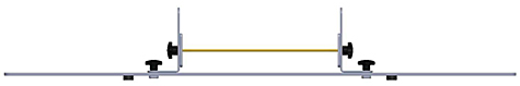 Fig. 3: Line 1 Calibration Standard (For High Frequencies) - Schwarzbeck CAL CMAD 1614 Calibration Fixture