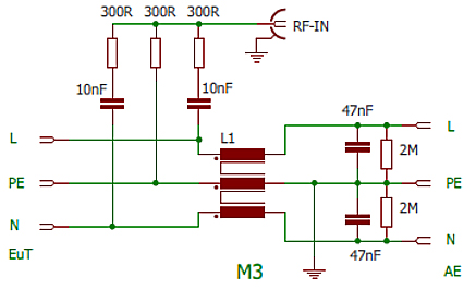 Fig. 5: principal circuitry CDN M3PE 16A