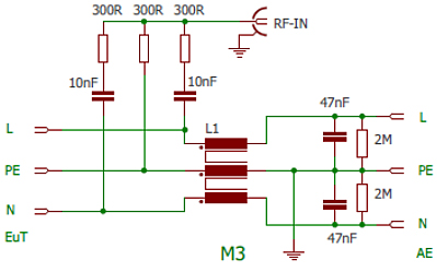 Fig. 5: principal circuitry CDN M3PE 32A