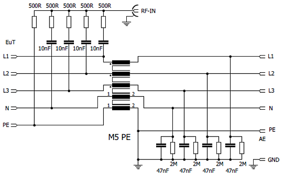 Fig. 5: Principal Circuitry CDN M5PE 16A