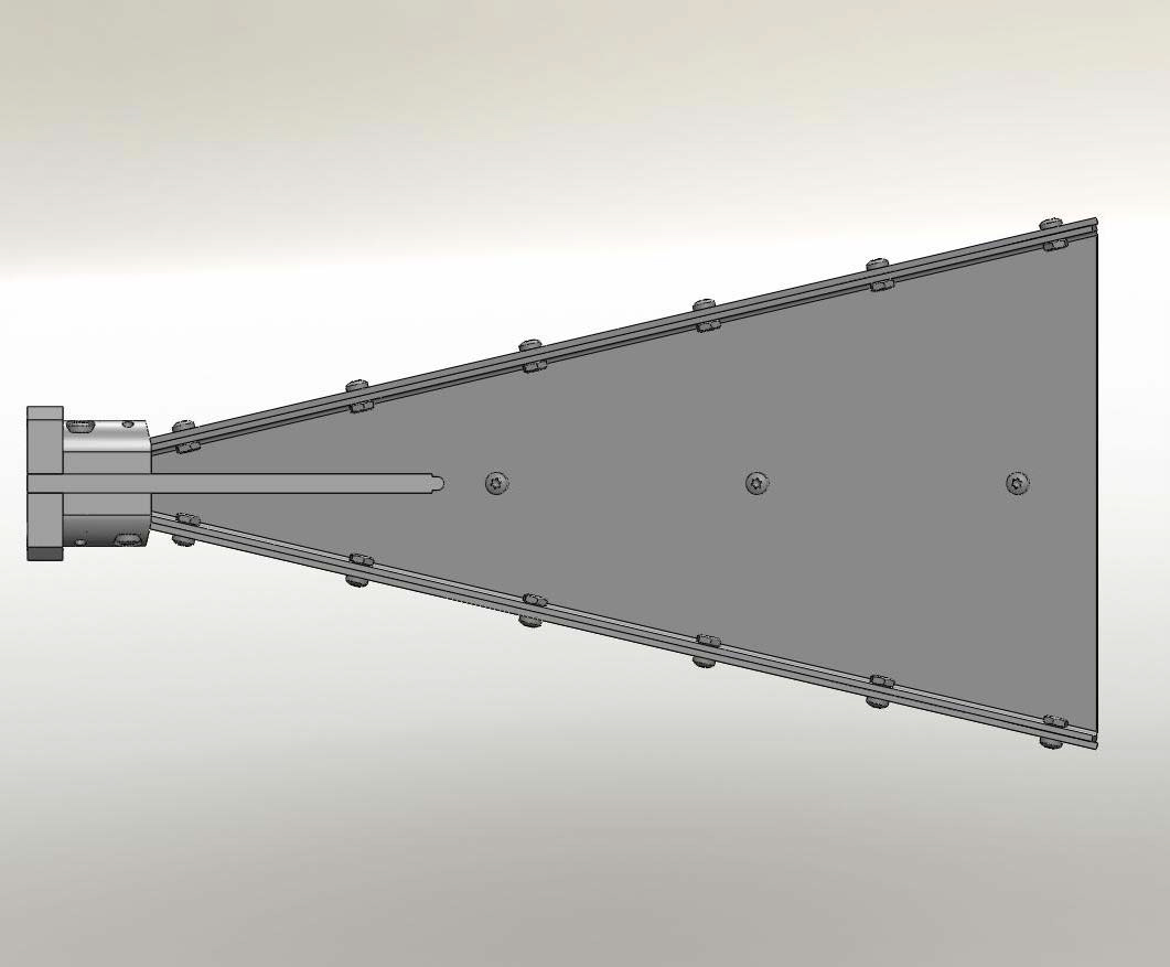 Schwarzbeck HWRD750 7.5 - 18 GHz, High Gain Horn Antenna