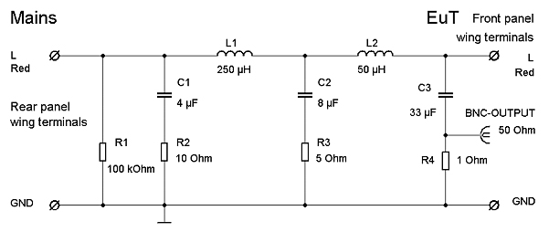 Principle Circuit Diagram of the NPLC 8500