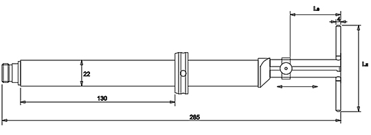 Schwarzbeck UHA 9125 D Half-Wave Dipole with EMI-Balun