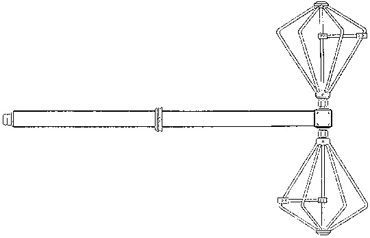 Schwarzbeck UBA 9116 VHF-UHF Biconical Broadband Antenna