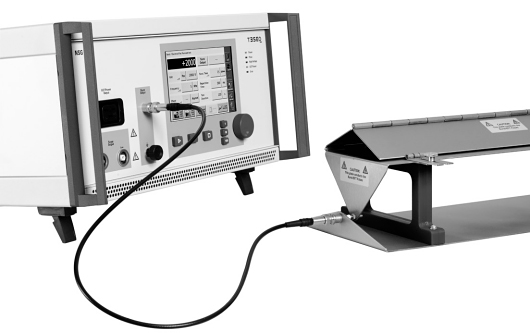 Teseq CDN 3425 connected to the EFT