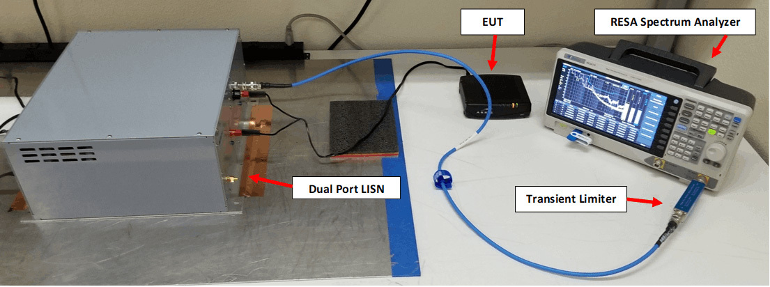 EMC Conducted Emissions Testing And Setup