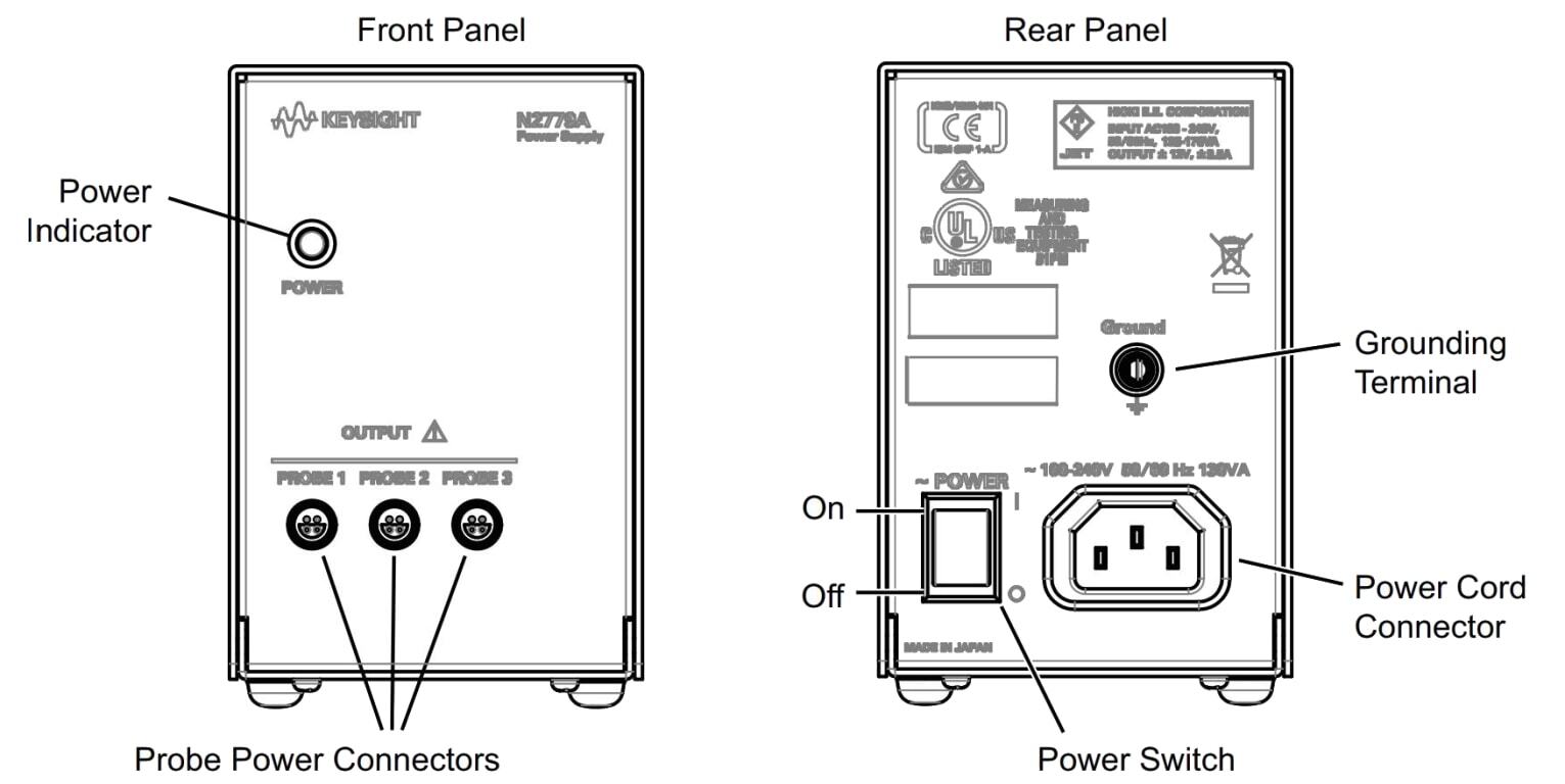 Keysign N2779A Probe Power Connectors