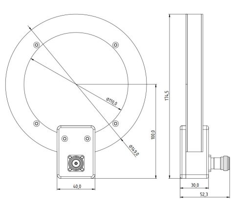 Schwarzbeck FESP 5133-360 Field Monitoring Coil