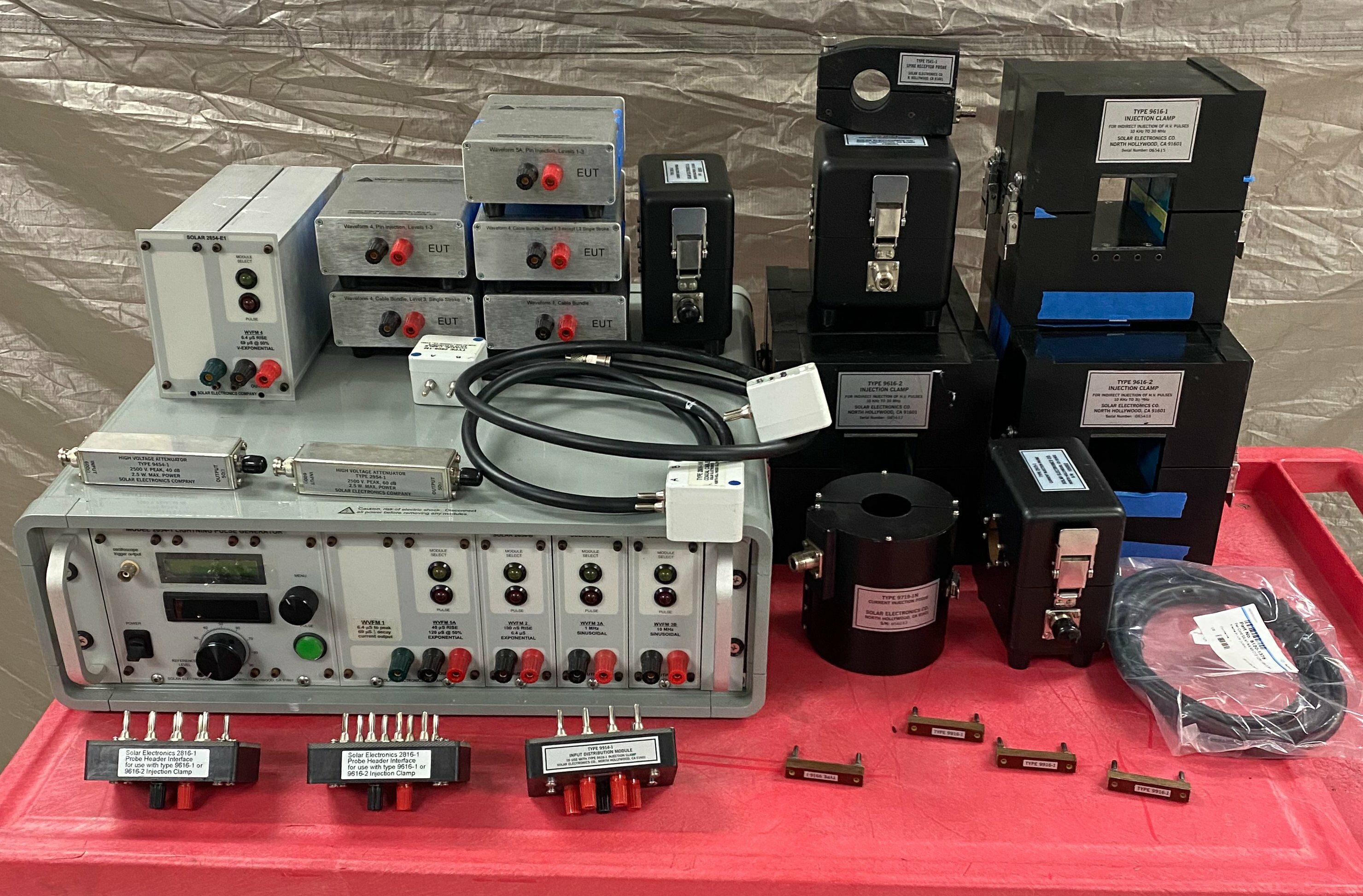 Solar 2654-2 Lightning Transient Generator for DO-160 Section 22