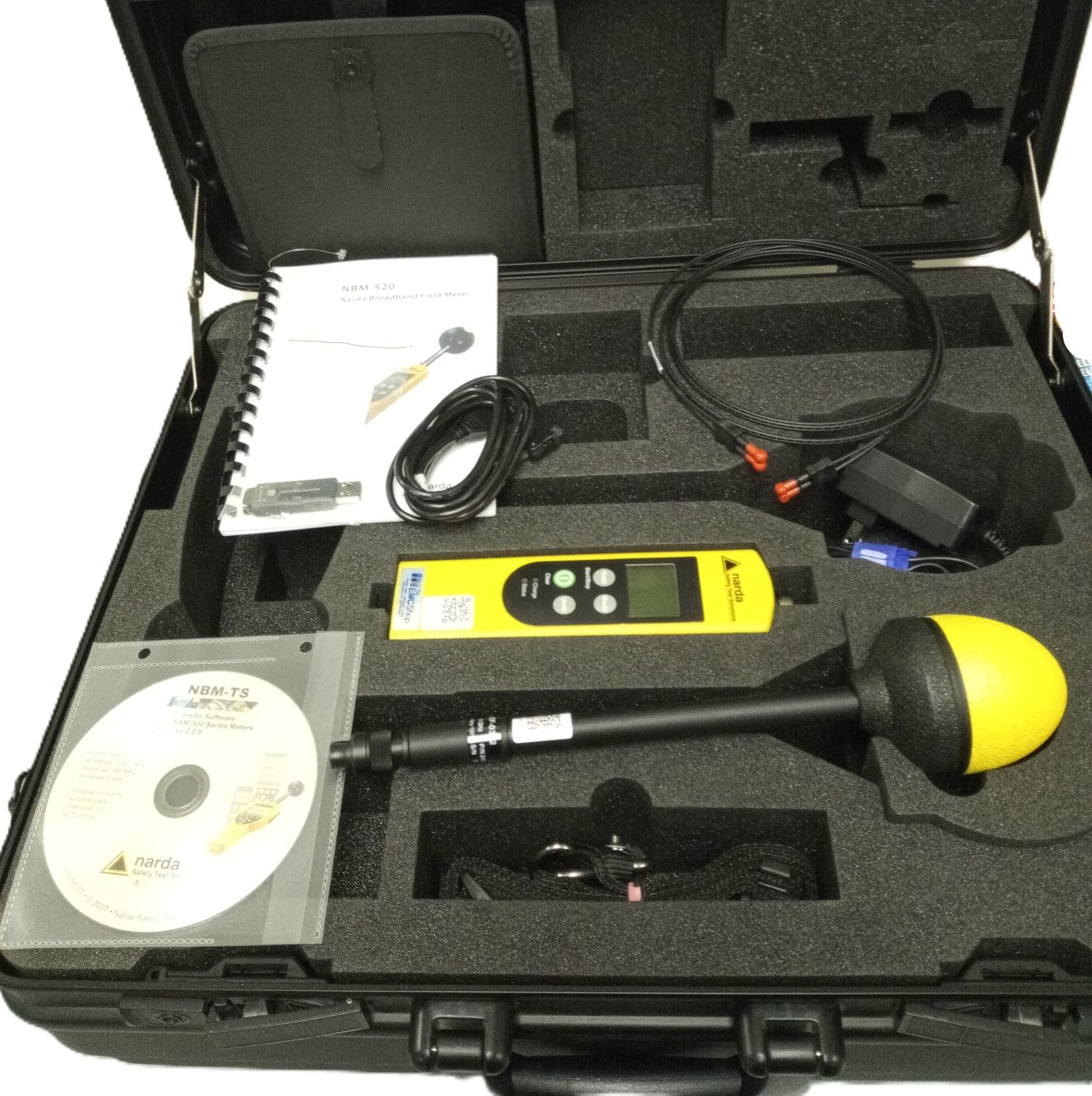 Narda NBM-520 Broadband Field Meter & 3 GHz Probe - The EMC Shop