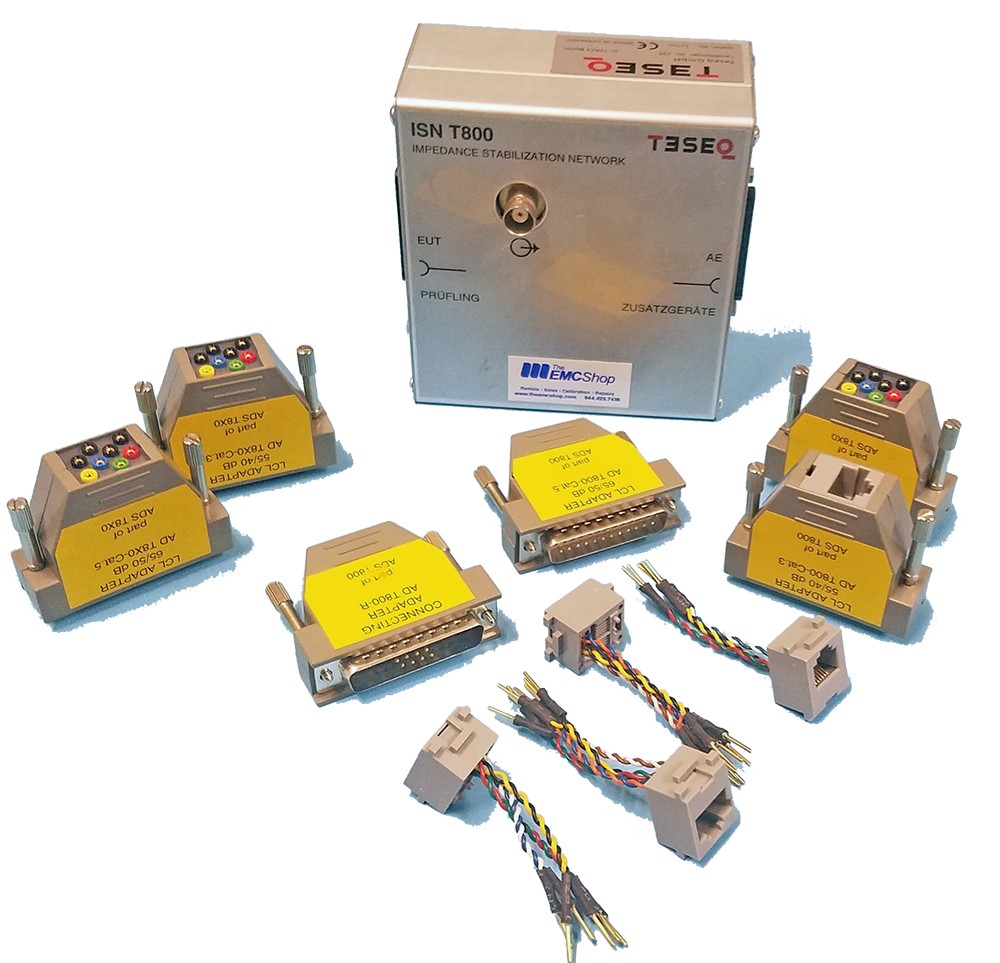 Teseq ISN T800S Impedance Stabilization Network per CISPR 22/32