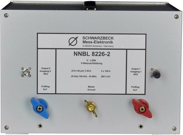Schwarzbeck NNBL 8226-2 Dual Path V-LISN NNBL - The EMC Shop