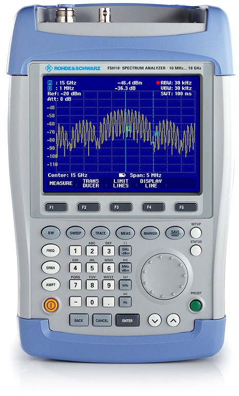 Rohde & Schwarz FSH3 3 GHz Spectrum Analyzer - The EMC Shop