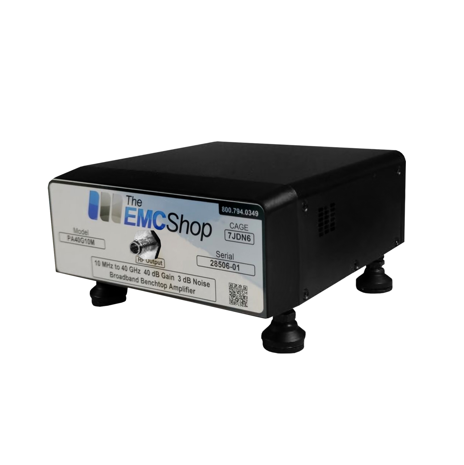 khuong8899專用 4 CHANNEL POWER AMPLIFIER RF Power Amplifier RF Power Amp 40dB Gain 10W Output WYDZ-PA