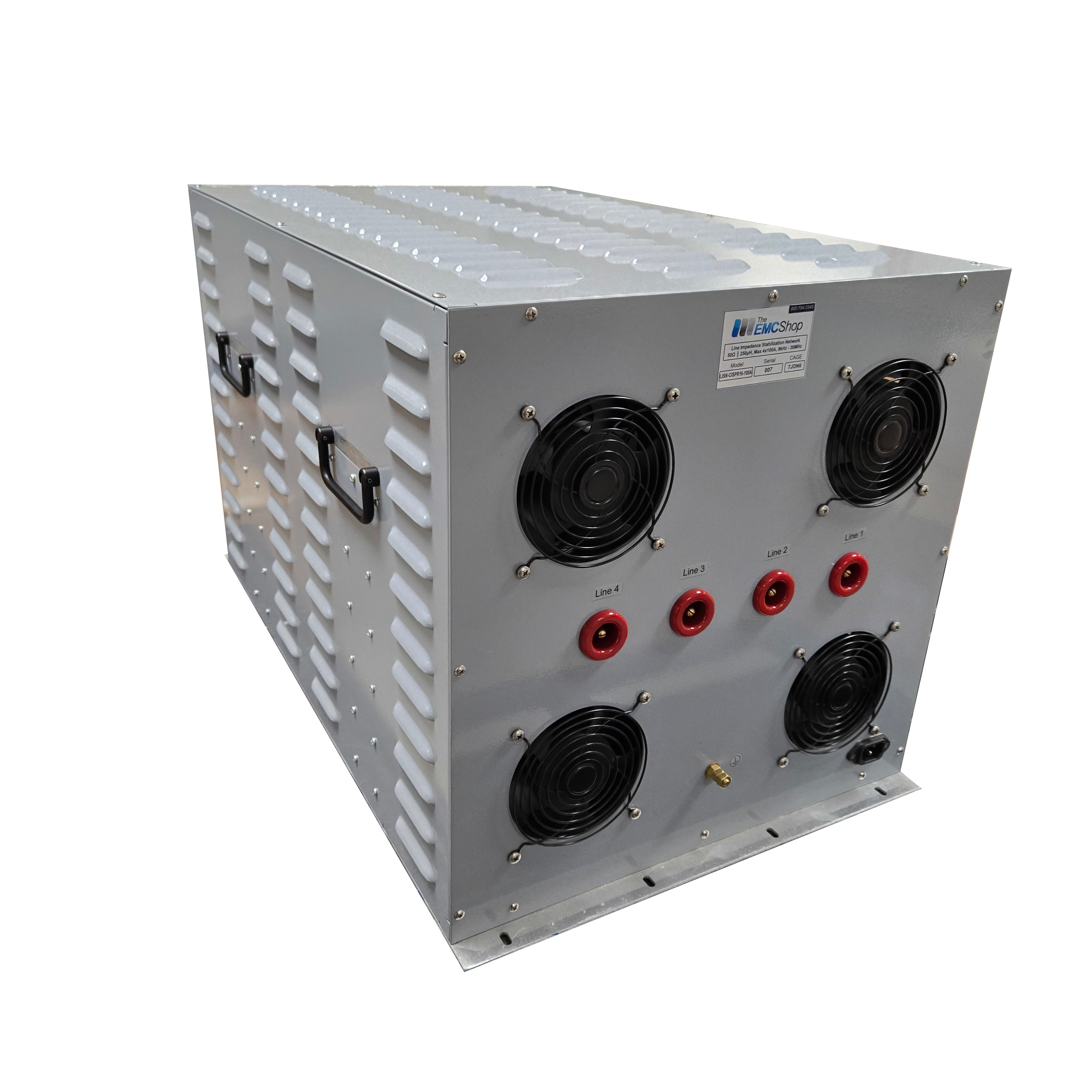 LISN-CISPR16-100A 3-Phase, 100 Amp Line Impedance Stabilization