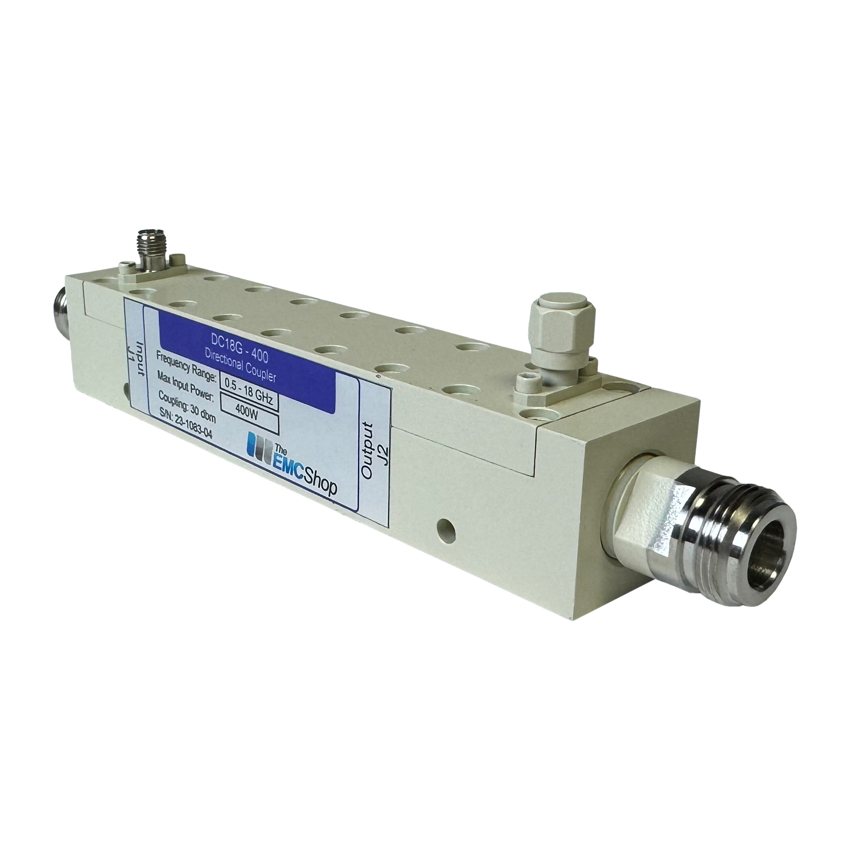 DC18G-200 18 GHz, 200 Watt Directional Coupler - The EMC Shop
