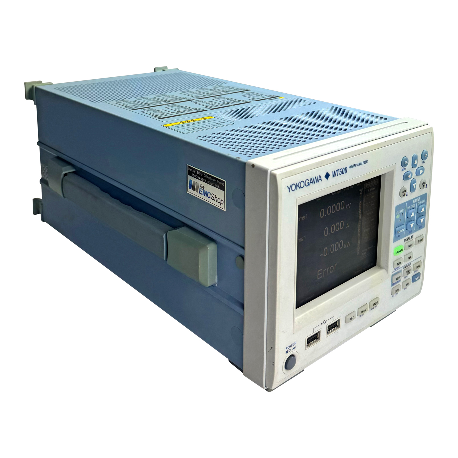 Yokogawa WT500 Mid-Range Power Analyzer - The EMC Shop