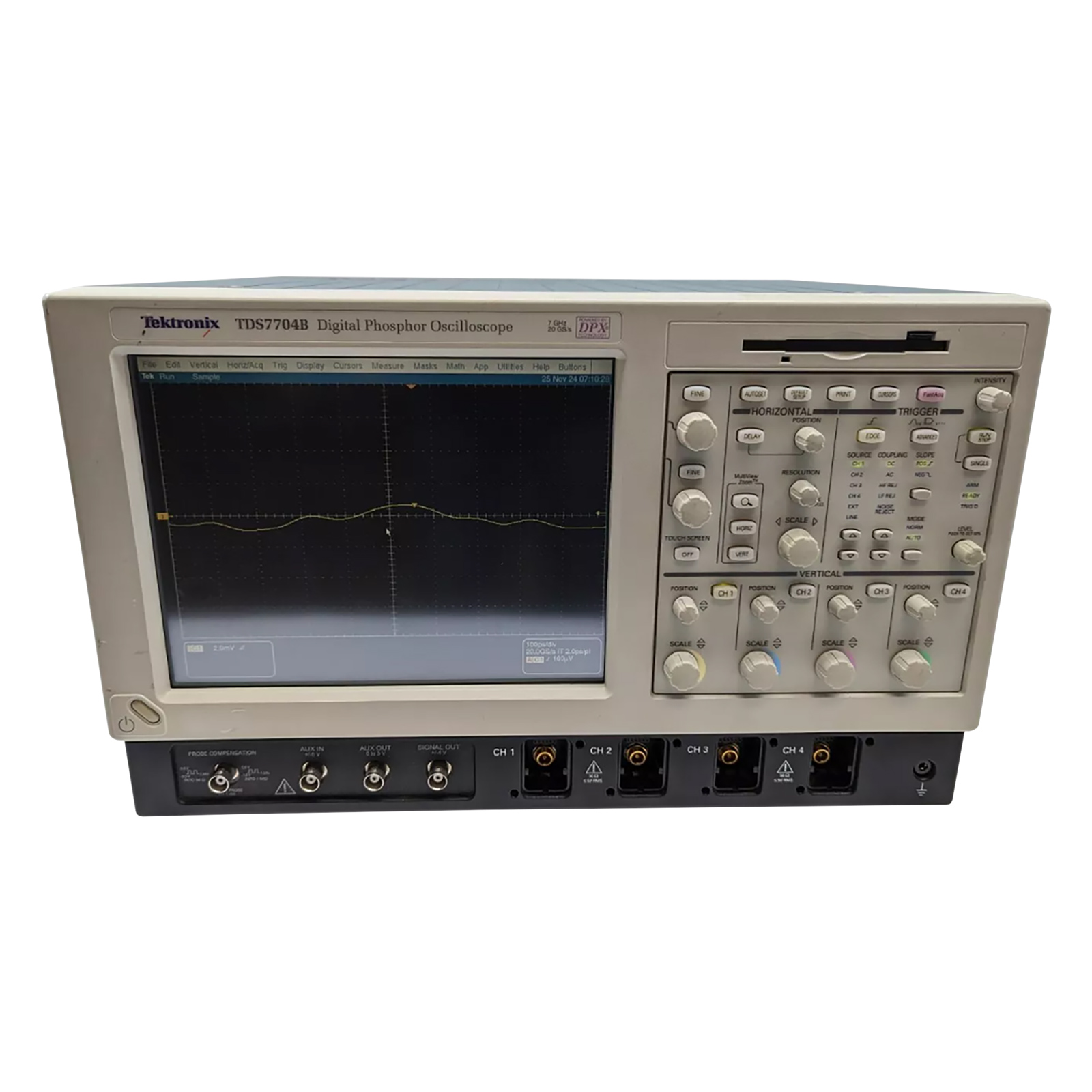 Tektronix TDS7704B Oscilloscope, 4 Channels, 7 GHz