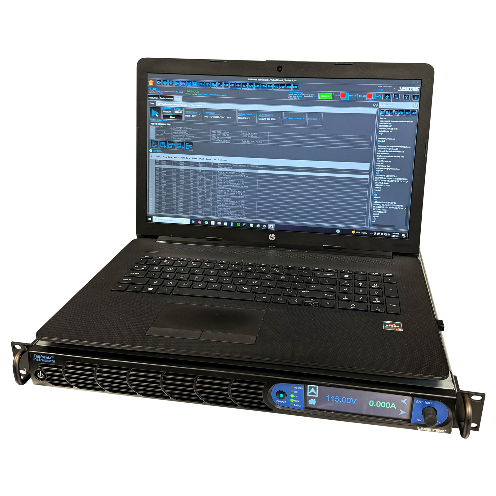 California Instruments Asterion AST 1501 Programmable Power Supply