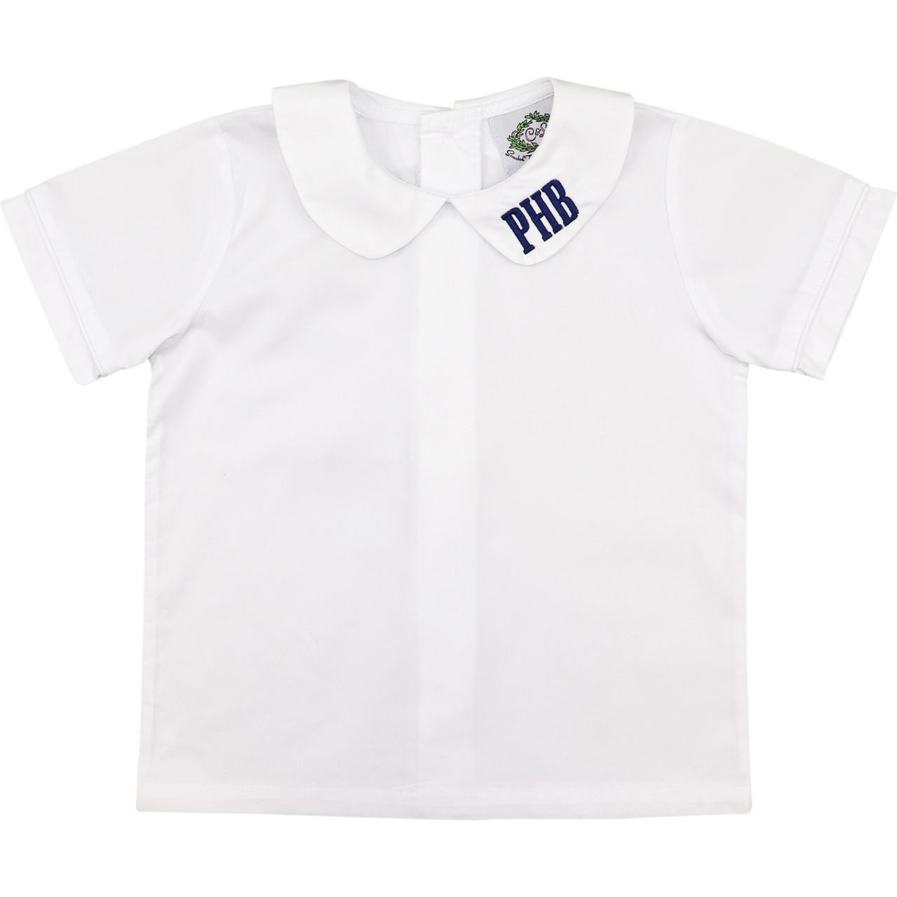 DONDUP KIDS collarless cotton shirt - White