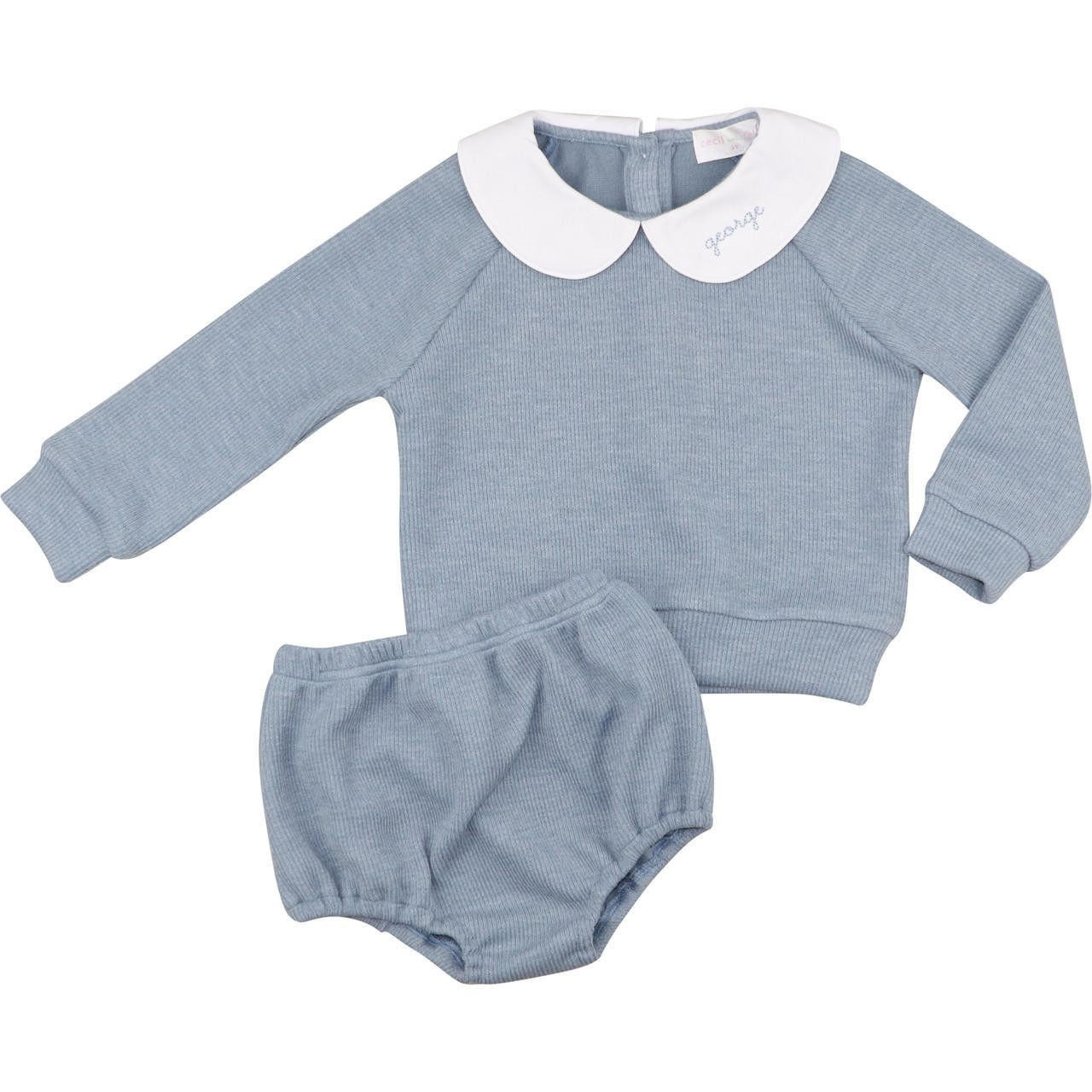 Buy Boys Monogrammed Blue Sweater Blue Sweater for Boys Boys