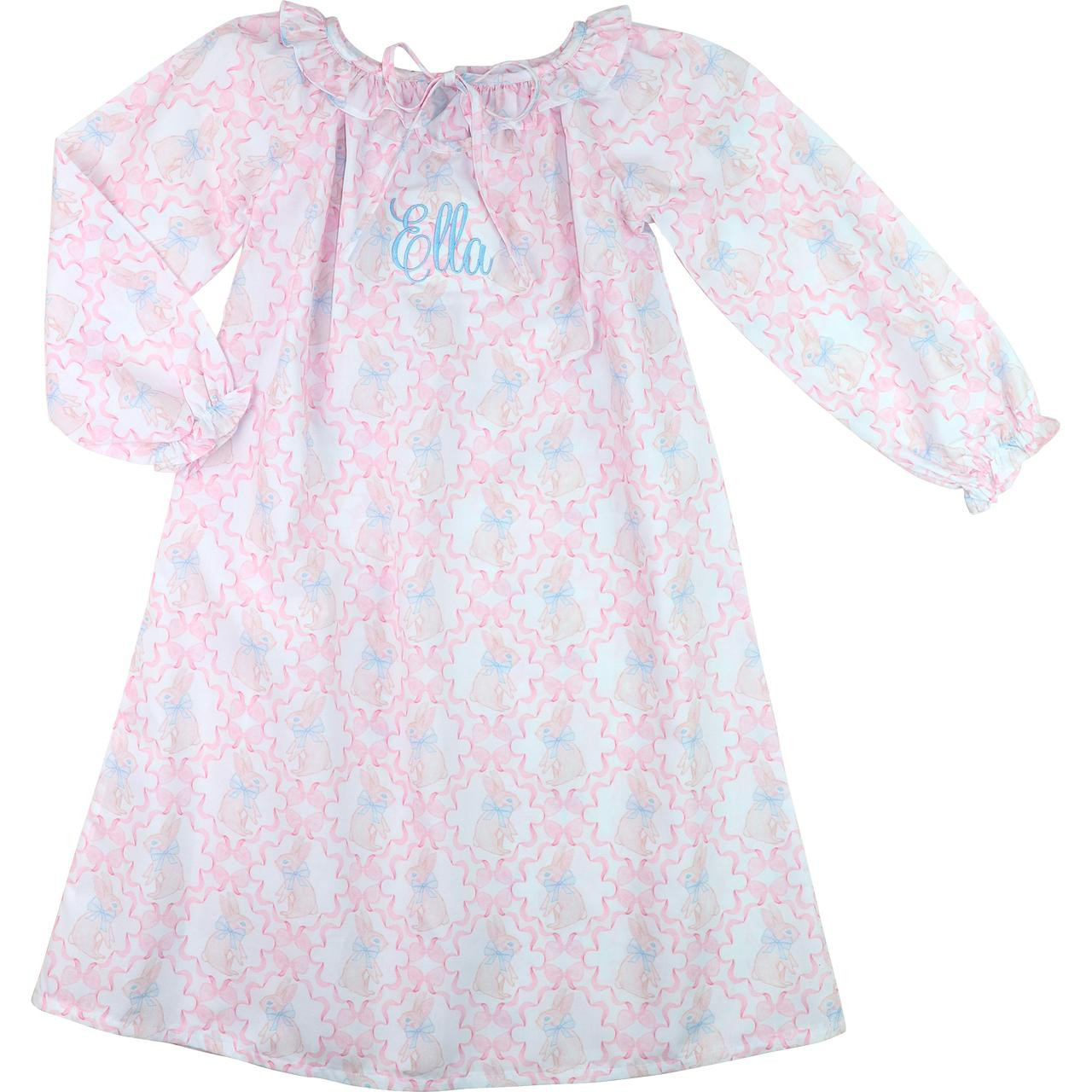 Pink Bunny Nightgown