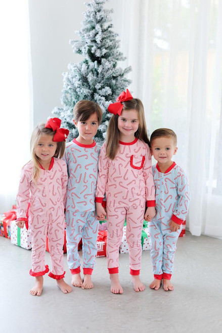 Candy Cane Matching Family Pajamas