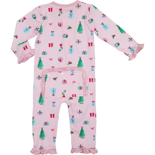 Pastel Knit Christmas Tree Pajamas