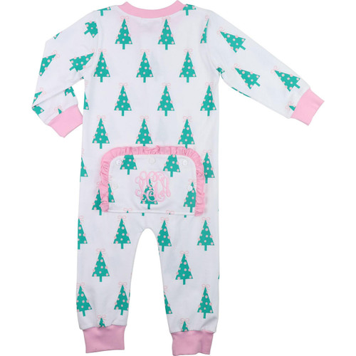 Pastel Knit Christmas Tree Pajamas