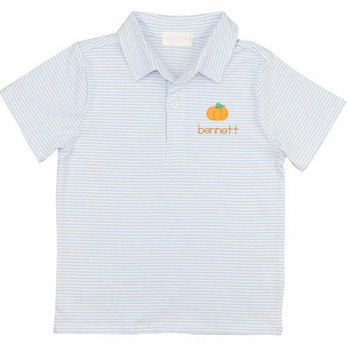 Boys Classic Monogram Polo – Kennedi's Closet