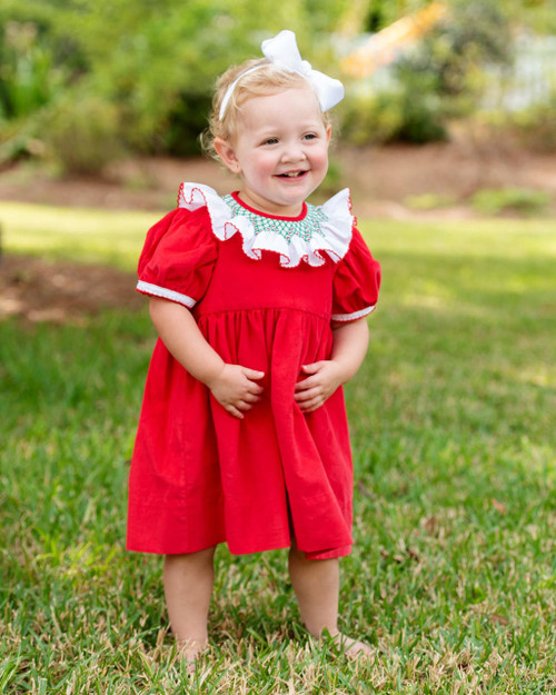 Affordable Smocked Baby + Girls' Dresses from