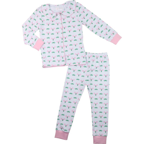  Tebbis Summer Pajamas for Little/Teen Girls – Pink