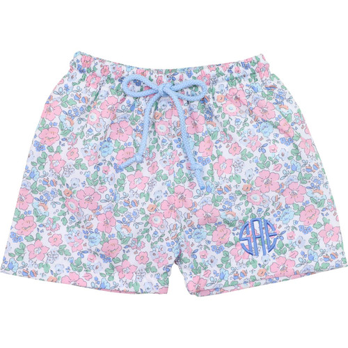 Swim trunks in sailor blue and ultramarine blue Dim Boy