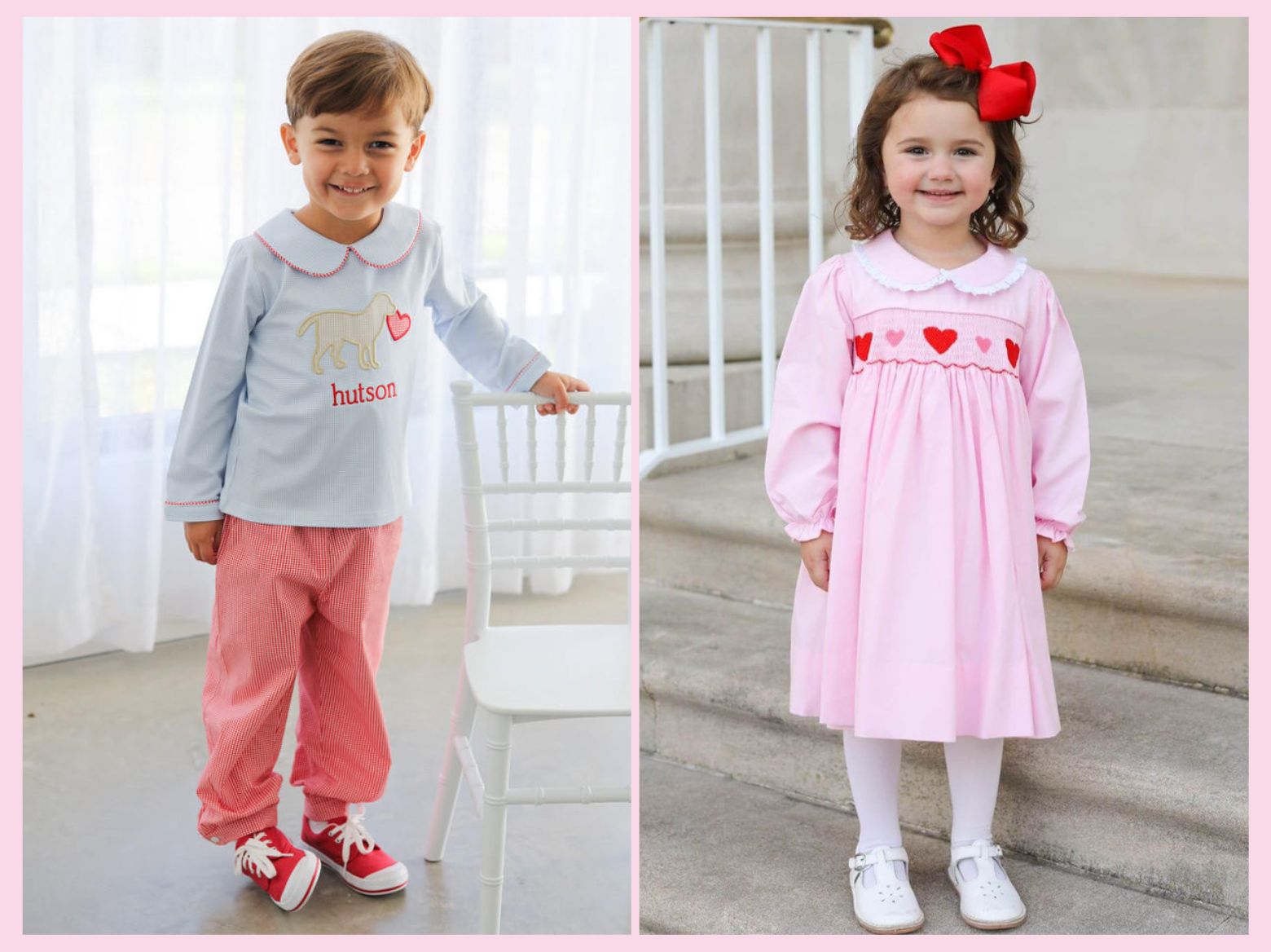 Kids Personalized Aprons - GIRLS' FAVORITES - Embroidered Name, Monogram,  Preschool, Toddler Smock, Christmas, Birthday, Hanukkah Presents