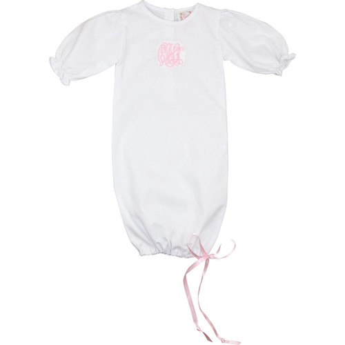 White Bubble Baby Gown (3 Colors) – Mere Fille Designs