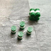 N Gauge Green and White Barrels...32 pack