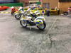 1:76 Scale resin police motorbike