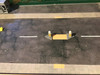 1:76 Traffic island crossing with bollards kit