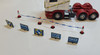 1-76 scale/00 Gauge Police signs and police tape 16pk