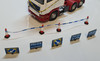 1:50 scale/ O gauge injection moulded Plastic Police signs and vinyl police tape